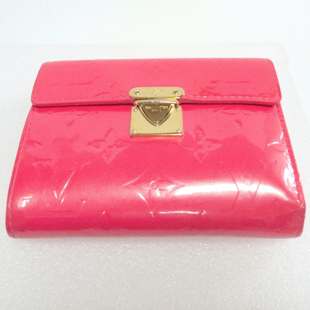 LOUIS VUITTON Koala Vernis Wallet Trifold #SR1016